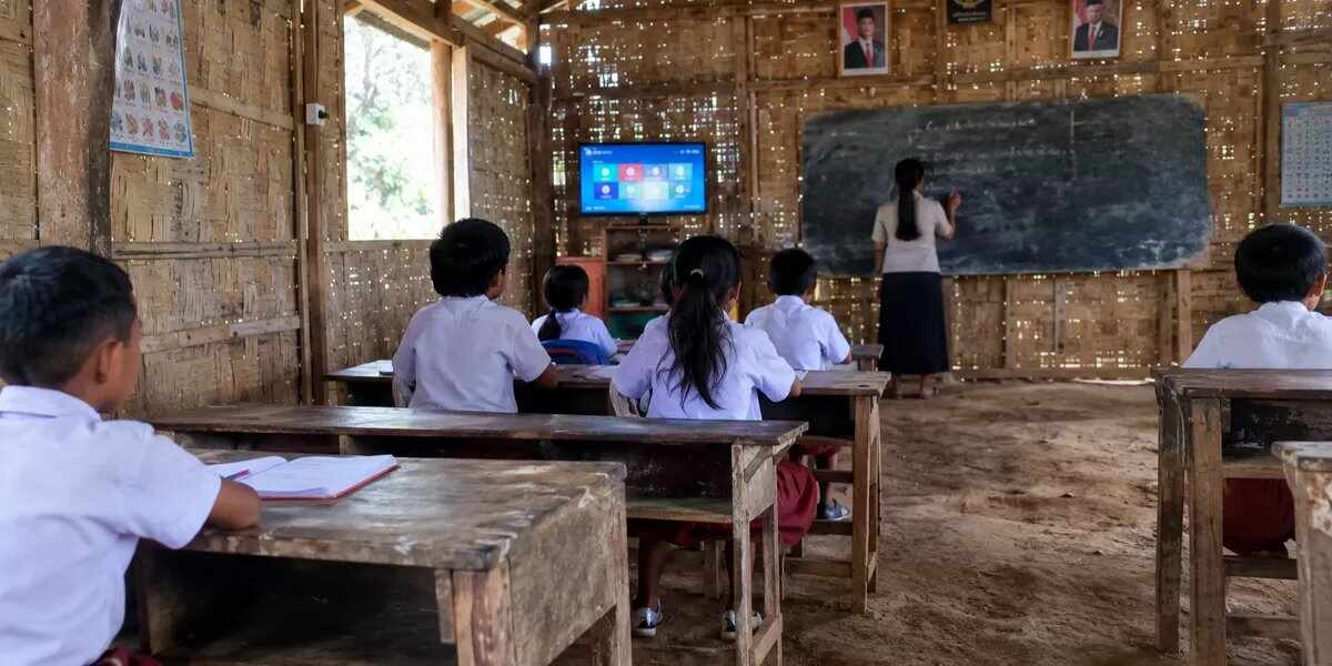 Kondisi SDN Mboeng di Manggarai Timur yang Memprihatinkan