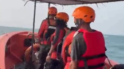 Operasi Pencarian Lima Jurnalis Hilang di Selat Sunda