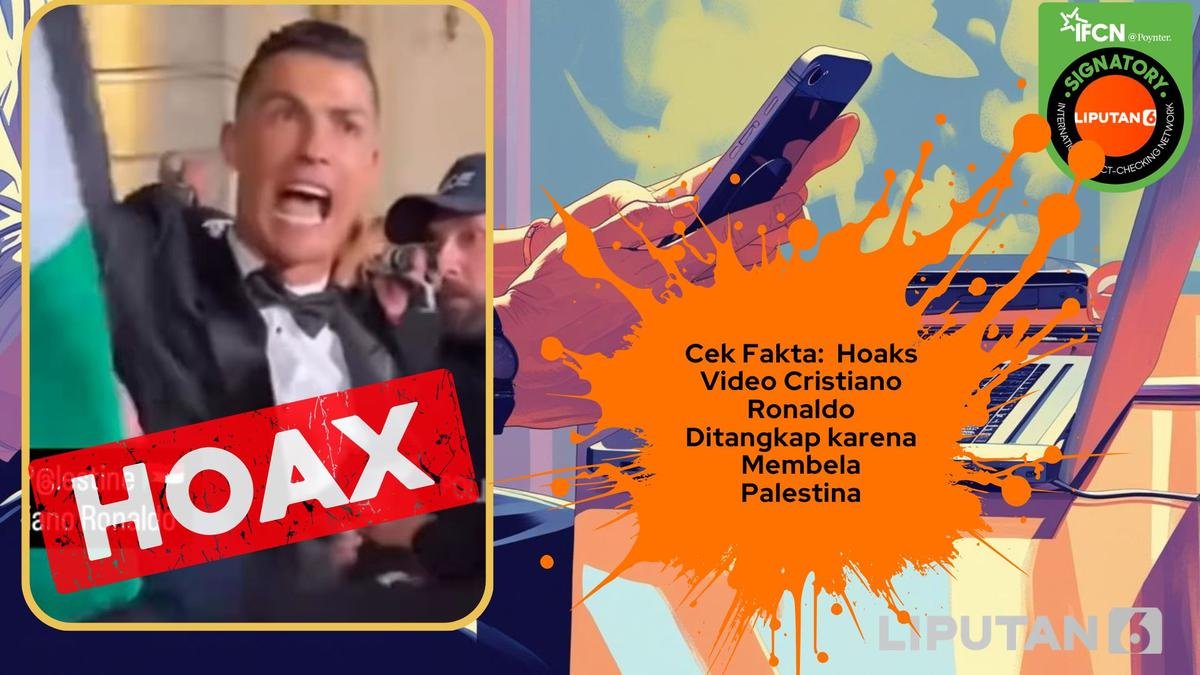 Pelbagai Hoaks Terbaru Menargetkan Cristiano Ronaldo