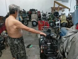 Kisah Joseph Joko Moeljono dan Koleksi Vespa Bersejarah