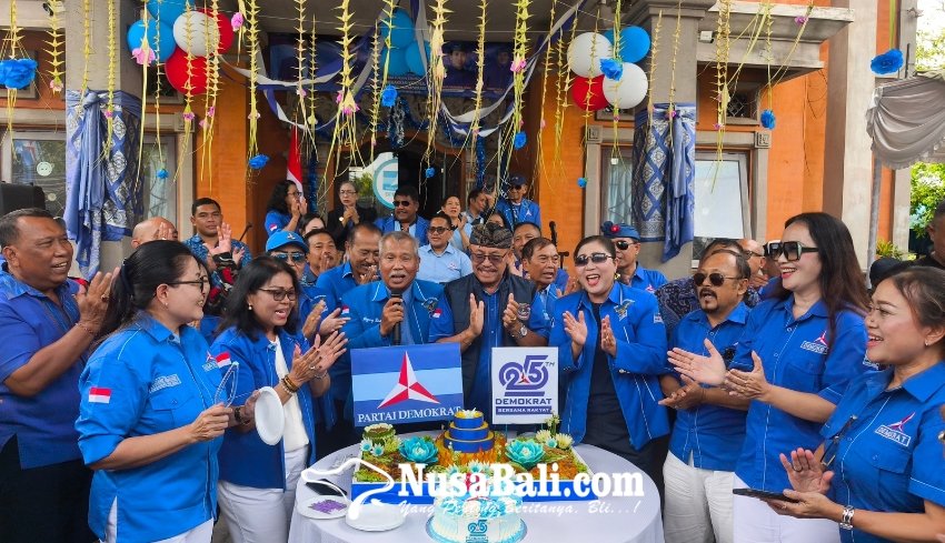 Perayaan HUT ke-25 Partai Demokrat Bali dan Komitmennya untuk Masyarakat