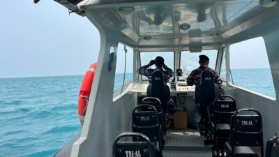 Operasi Pencarian Jurnalis Hilang di Selat Sunda