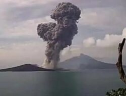 Dugaan Erupsi Gunung Anak Krakatau Mengguncang Wilayah