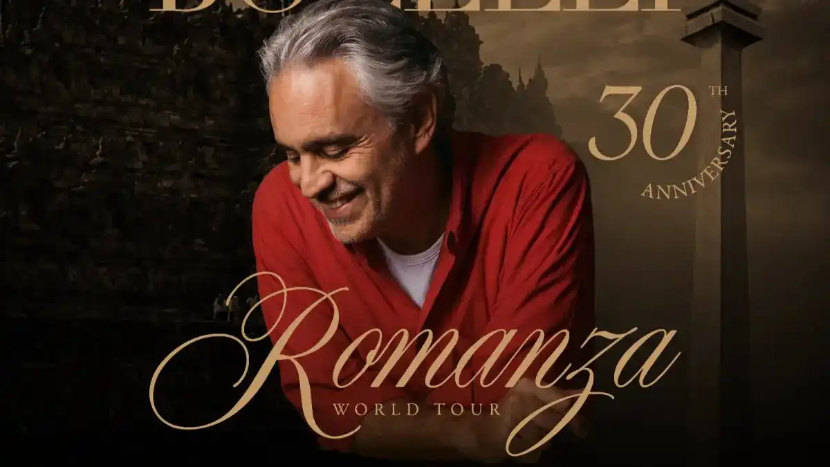 Merayakan Tiga Dekade Album Romanza: Andrea Bocelli Siap Mengguncang Indonesia