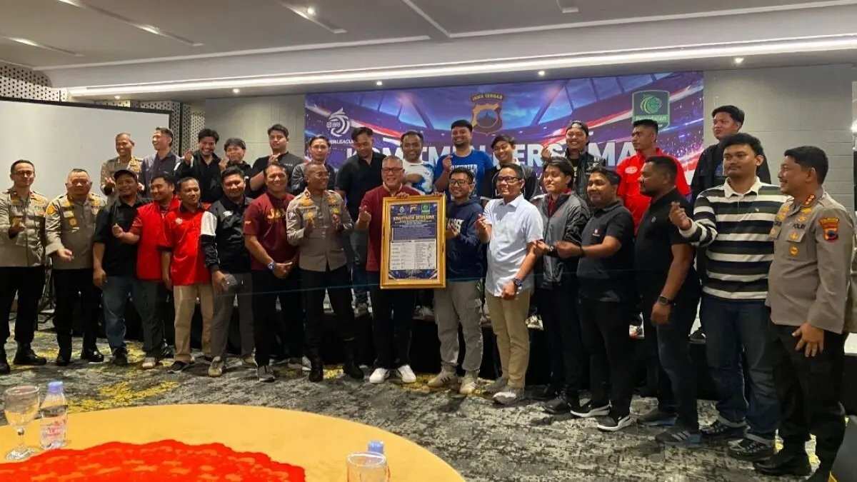 Kesepakatan Polda Jateng dan DPP Panser Biru untuk Sepak Bola Aman