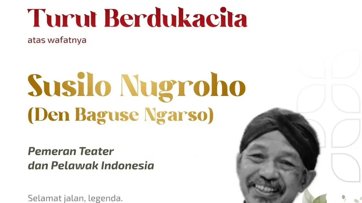 Kepergian Susilo Nugroho, Seniman Legendaris dari Yogyakarta