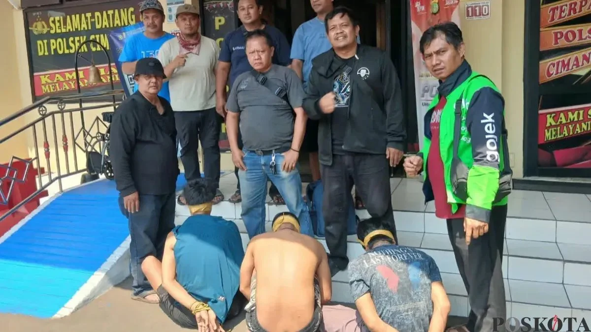 Penangkapan Jaringan Pencurian Motor di Depok
