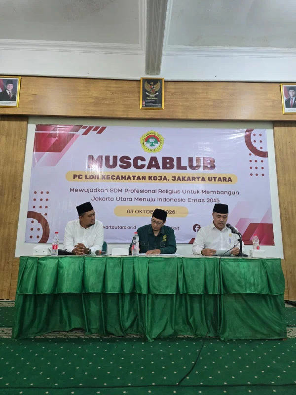 LDII Jakut Tetapkan Ketua Baru PC Koja, DPD Tekankan Gerak Cepat dan Implementasi 8 Klaster Pengabdian
