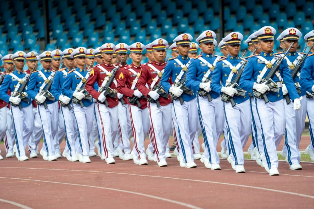 Panglima TNI Bersama Kalemdiklat Polri Pimpin Wisuda 1.944 Taruna TNI-Polri