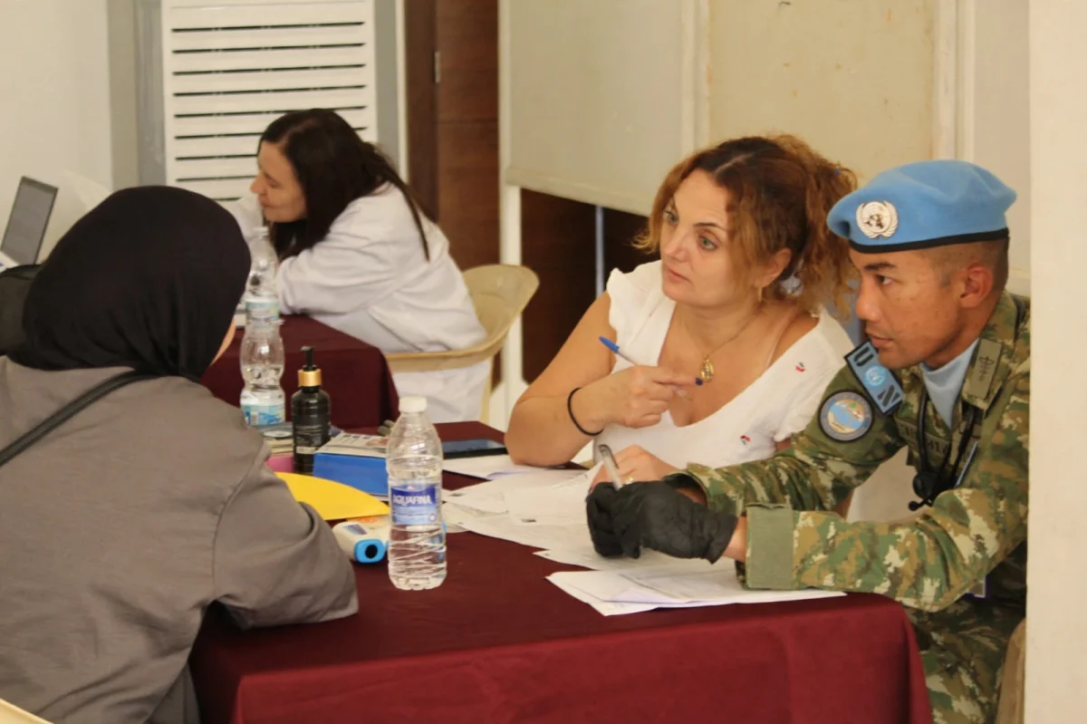 Satgas Cimic Xxxi-P/Unifil Layani Kesehatan Lansia di Tyre, Lebanon
