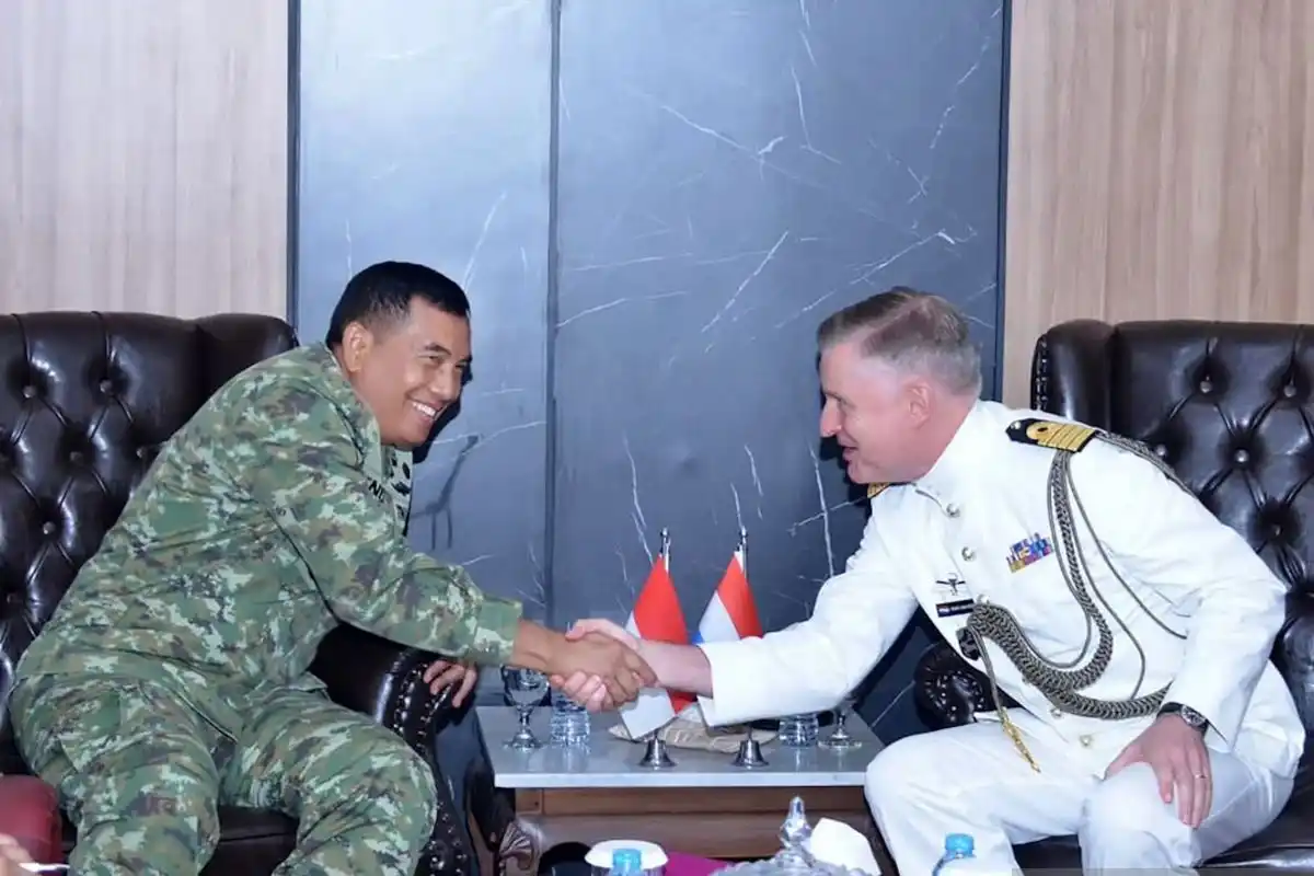 Marinir TNI AL dan Militer Belanda Bahas Penguatan Kerja Sama Pertahanan