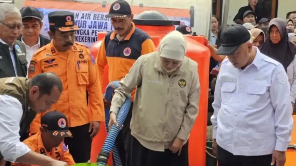 Kemarau Panjang, Pemprov Jatim Terima Pengajuan Bantuan Air dari 25 Daerah