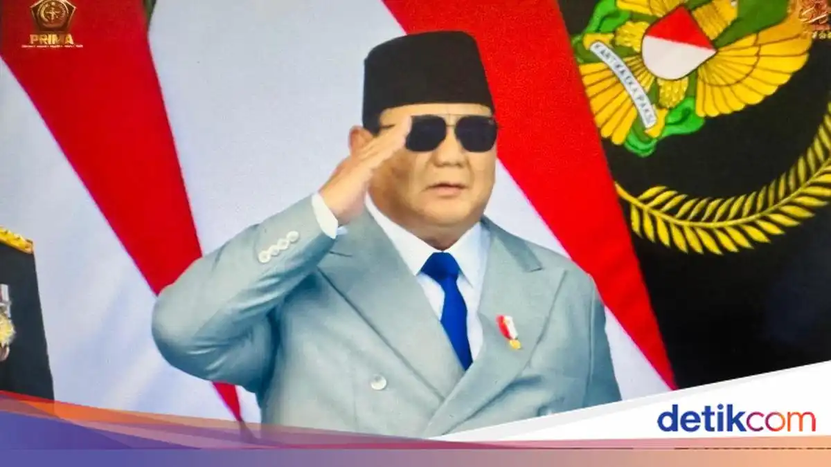 Prabowo Pimpin Upacara HUT ke-81 TNI, Satuan Baru Tiga Matra Dikukuhkan