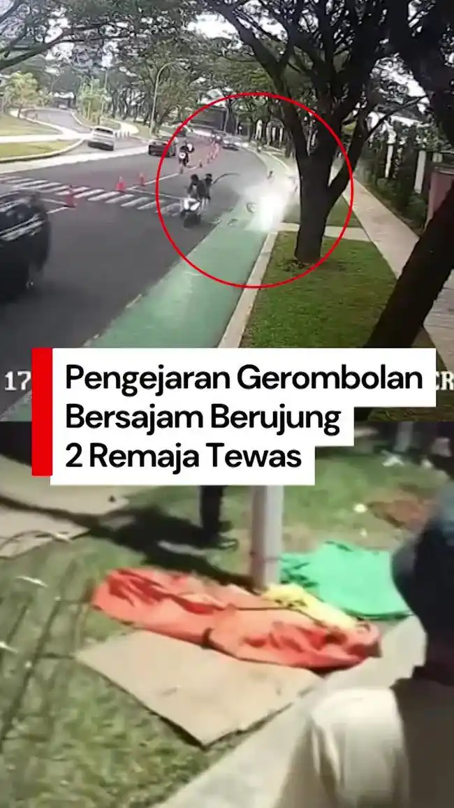 Kejaran Pelajar Bersajam Berujung Maut di Alam Sutera, Dua Siswa Tewas