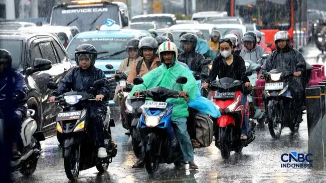 BMKG Petakan Potensi Hujan Lebat dan Angin Kencang di Sejumlah Wilayah Indonesia