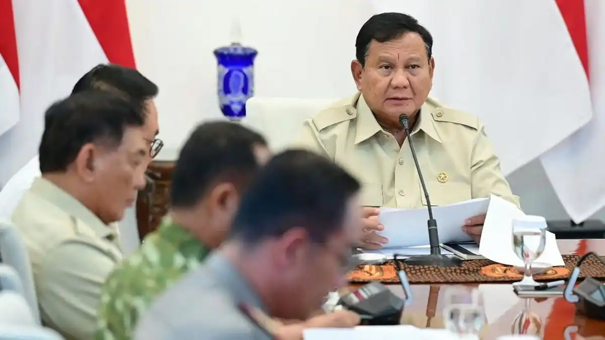 Penanganan Karhutla Jadi Fokus Rapat Terbatas Prabowo di Istana