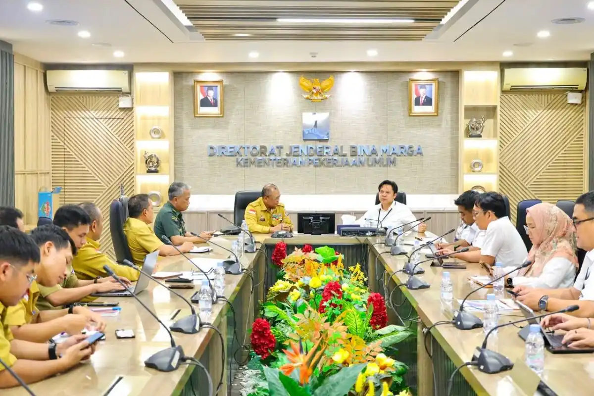Koordinasi Percepatan Infrastruktur Jalan dan Jembatan di Perbatasan Kalimantan Utara