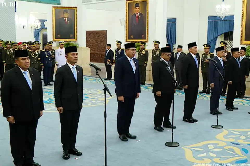 Pelantikan Pejabat Baru: Empat Wakil Menteri dan Sejumlah Pimpinan Badan Resmi Bertugas