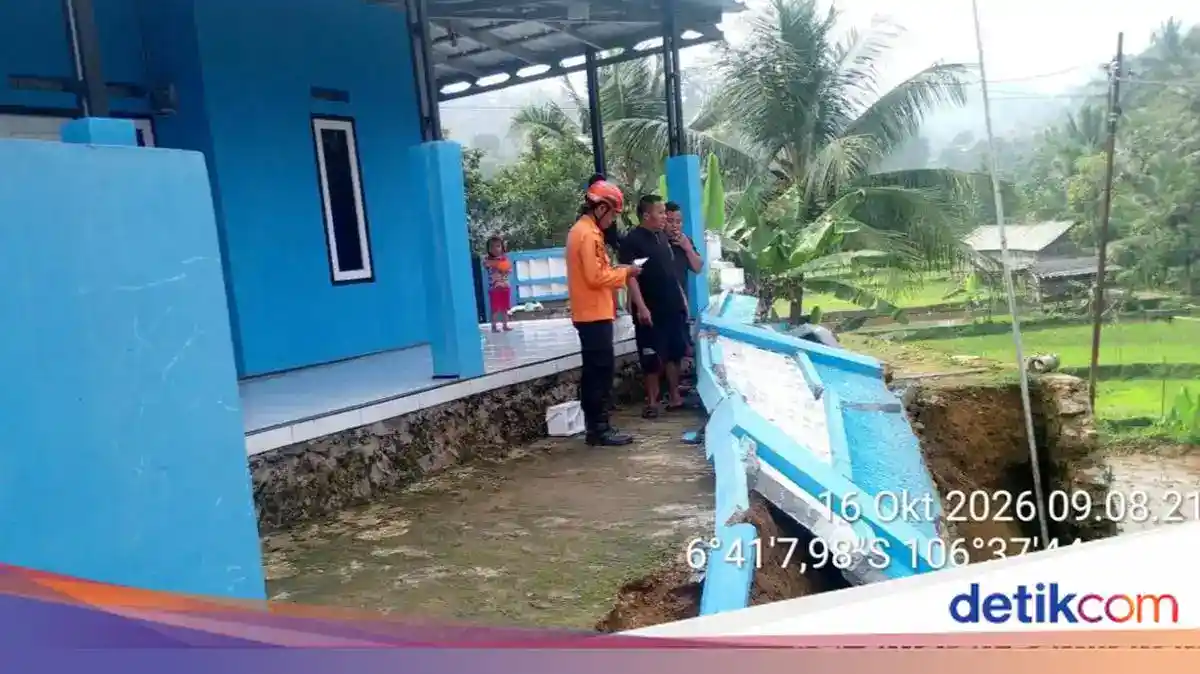 Dampak Gempa Bogor Meluas, Ratusan Rumah dan Fasilitas Ibadah Terdampak