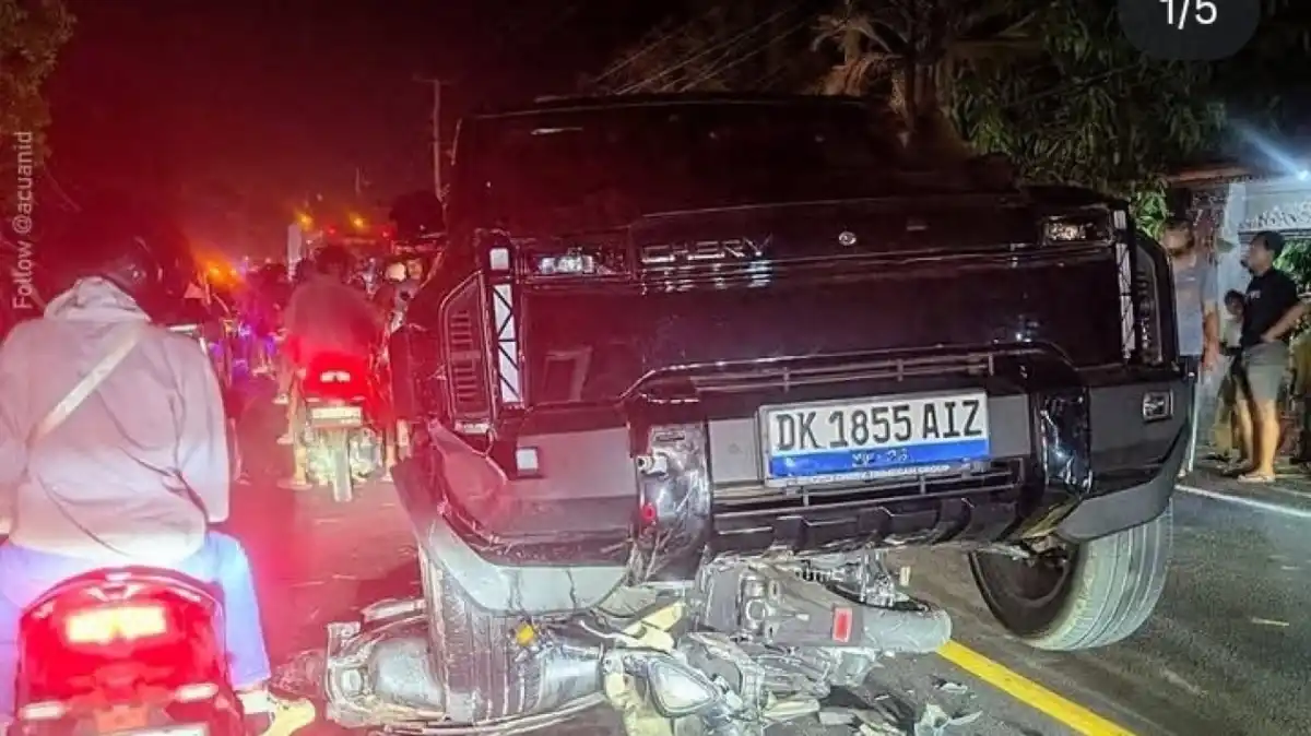 Kecelakaan di Antrean BBM Jembrana: Tiga Motor Terserempet, Polisi Sebut Pengemudi Kurang Konsentrasi