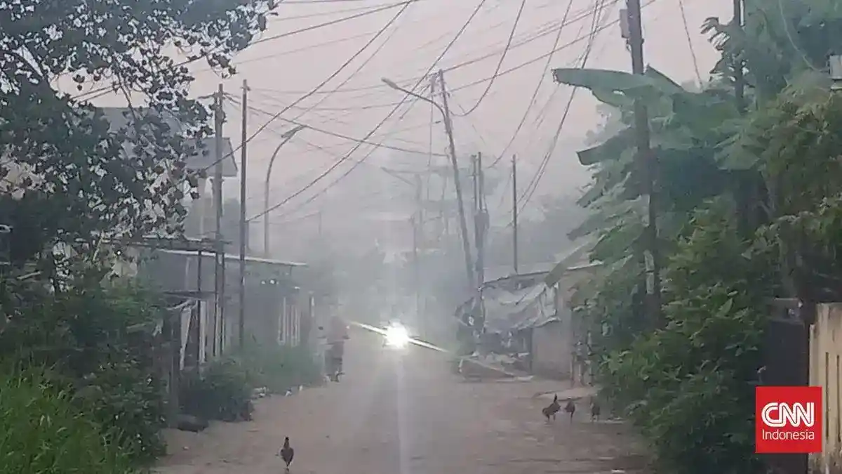 Kabut Asap Kembali Menyelimuti Palembang, 473 Titik Panas Terpantau di OKI