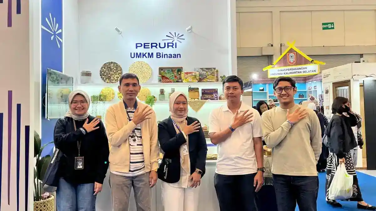 Dua UMKM Binaan Peruri Jajaki Pasar Global di TEI 2026