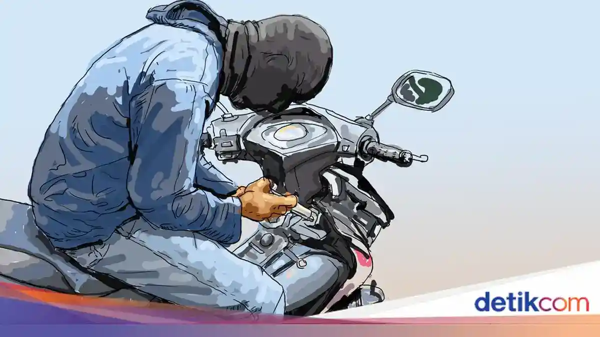 Pengejaran Pencurian Motor di Cibitung Berakhir di Pos Satpam