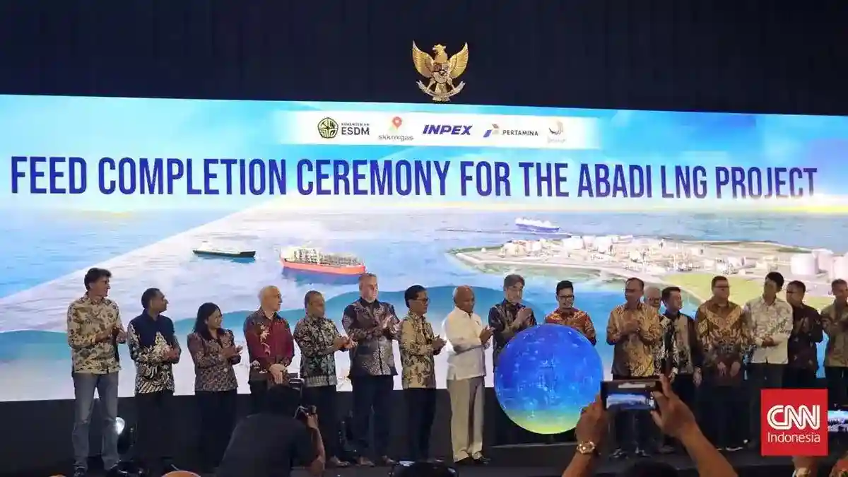 Desain Proyek Gas Abadi Masela Tuntas Lebih Cepat, Keputusan Investasi Dinanti