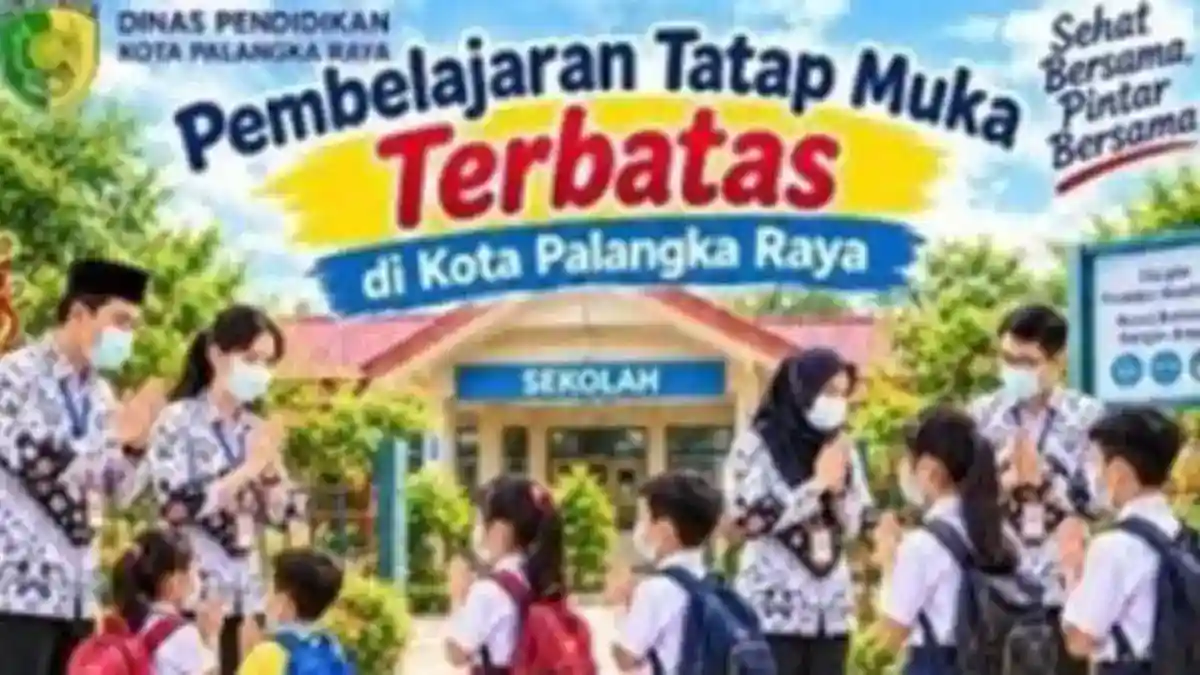Palangka Raya Mulai Kembali ke Kelas dengan Pembelajaran Terbatas