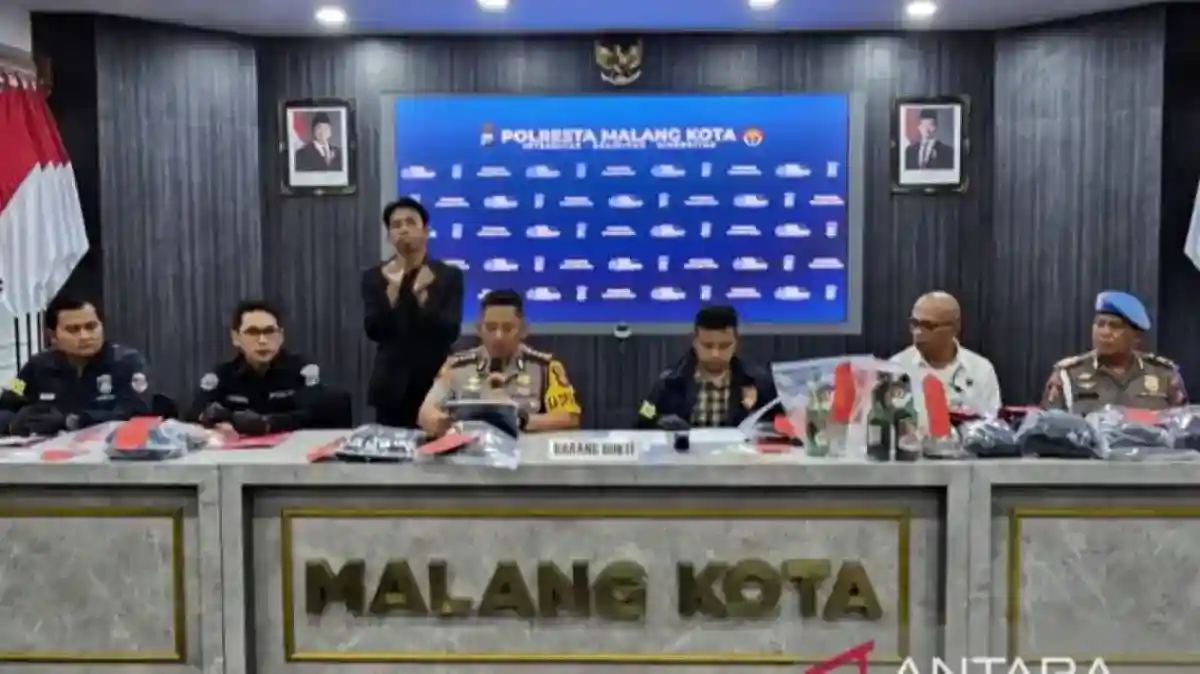 Dua Belas Orang Jadi Tersangka Dugaan Rencana Kerusuhan di Malang